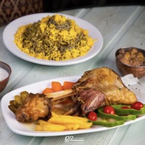 خرید هدیه تولد مادر، باقالی‌پلو با ماهیچه رستوران ارکیده