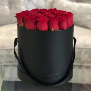 سفارش آنلاین باکس گل رز (استوانهای)