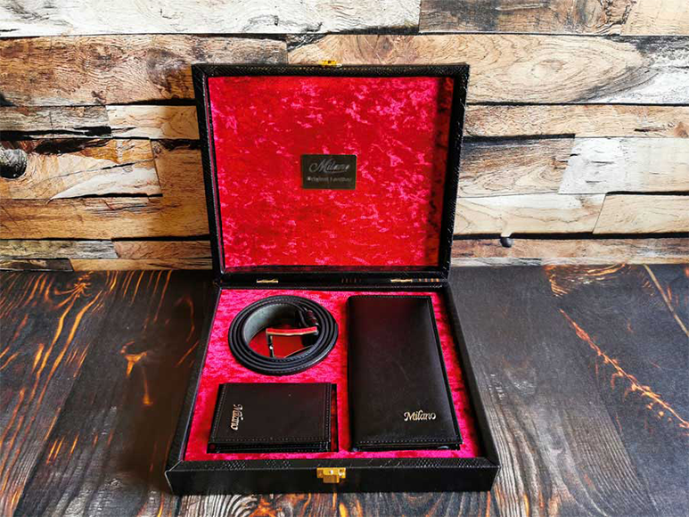 ارسال ست چرم مردانه به ایران